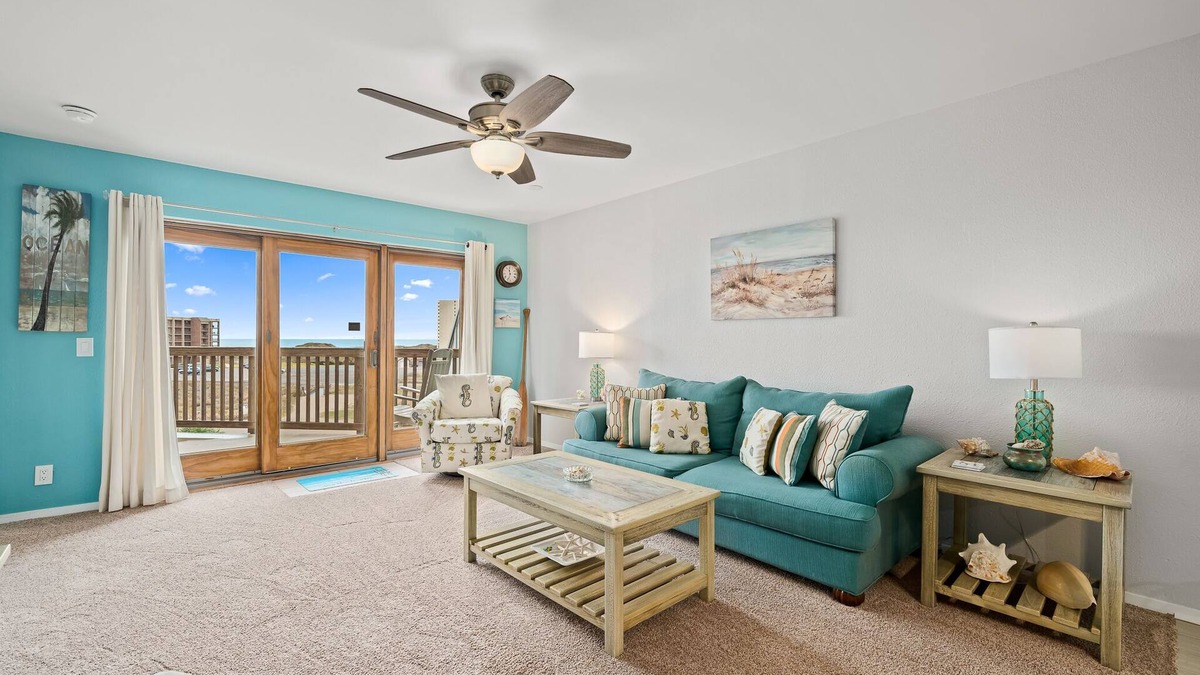 Port Aransas Condo | La Mirage Condo 323 Beachfront Resort Condominiums with Private Boardwalk
