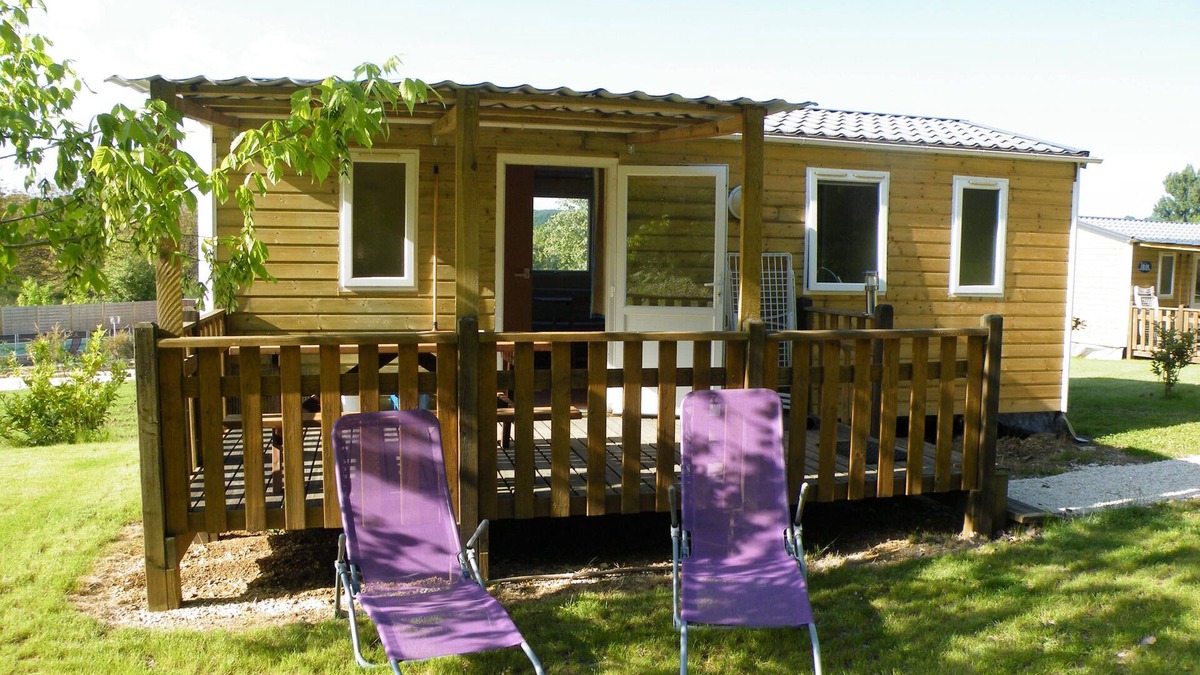 Le Buisson-de-Cadouin House | La Noix de Pécan'y - Mobile home Bois L'hirondelle