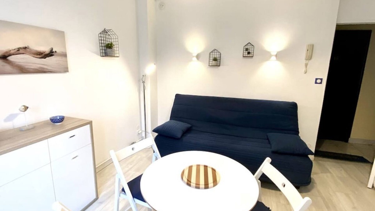 Le Crotoy Apartment | La parenthèse, beachfront studio for 2 people
