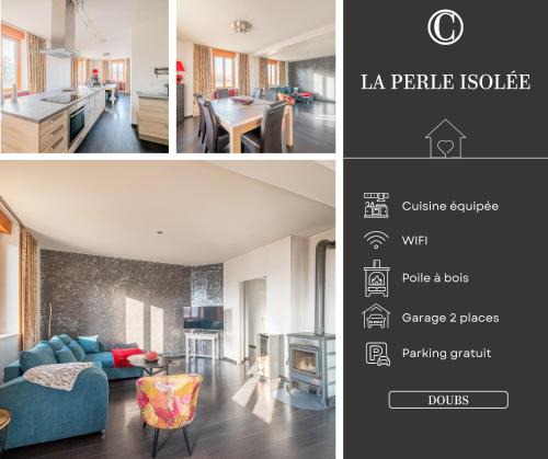 Doubs Apartment | La Perle Isolée - Grand appartement contemporain et chaleureux près de Pontarlier