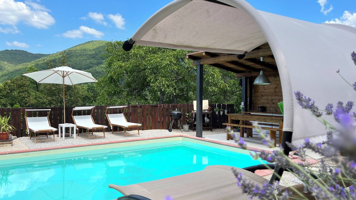 Spoleto House | La Quercia di Mamie - House with Private Pool in Spoleto