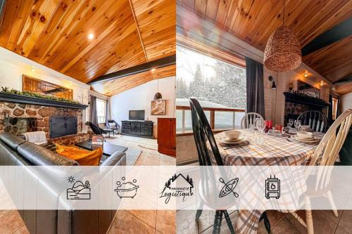 Saint Donat House | La Tanière - Retraite en nature avec foyer au bois