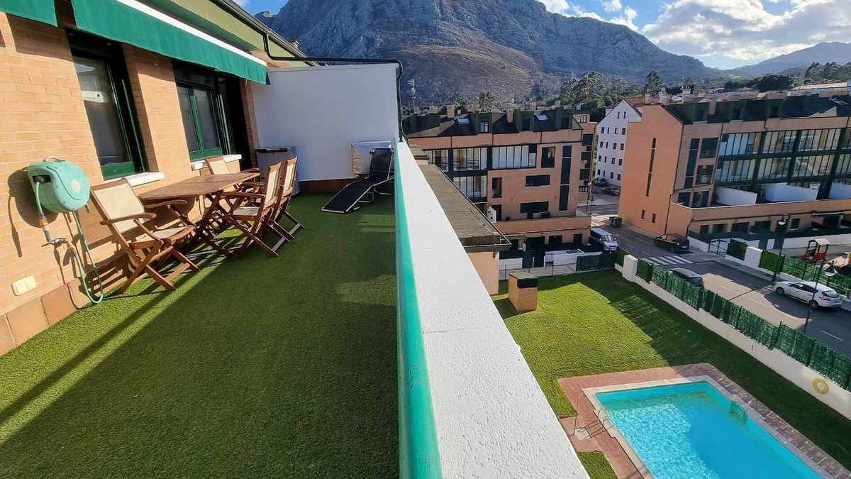Posada de Llanes Apartment | La Terraza del Paraiso