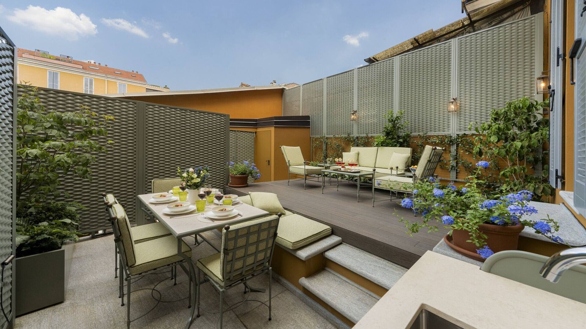 Porta Genova Apartment | La Zafferana Terrace Milano