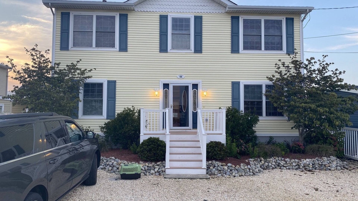 Beach Haven West House | Lagoon front for large family, minutes from beach! Dog friendly.No prom rentals.