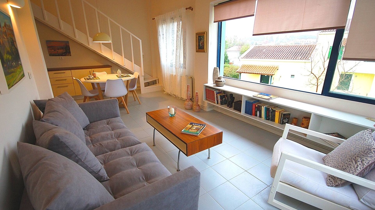 Gouvia Apartment | ' Laguna ', κομψό διαμέρισμα, για 4+1 παιδι, μέρος ενός ιδιωτικού θέρετρου