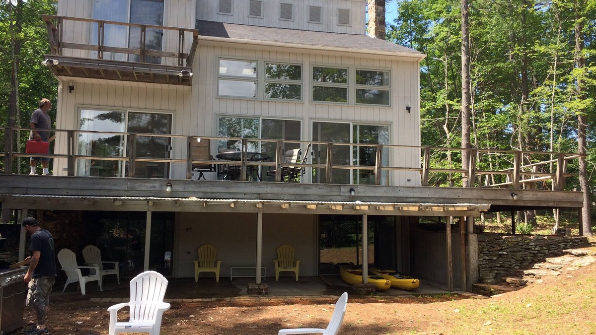 Lake Arrowhead House | Lake Arrowhead, Lake Front, Open Concept House, North Waterboro, ME