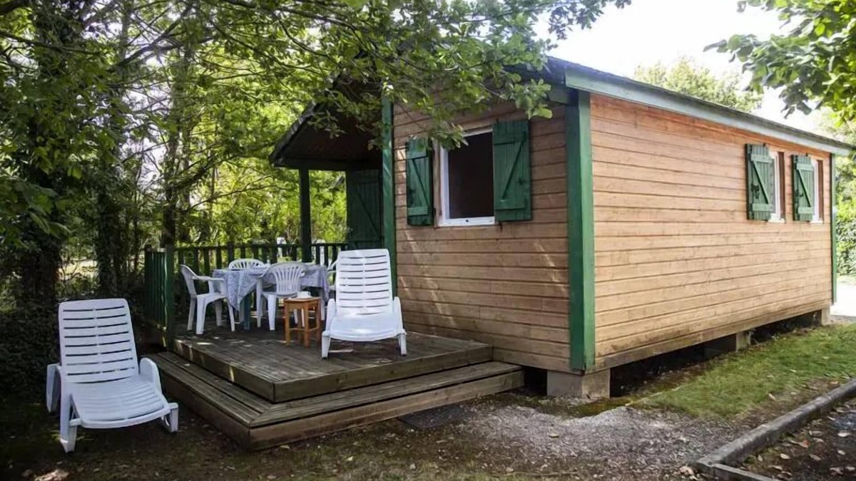 Naucelle Ski Chalet | Lake Bonnefon campsite * - Chalet CONFORT 30 m2 (2 bedrooms) 6 persons