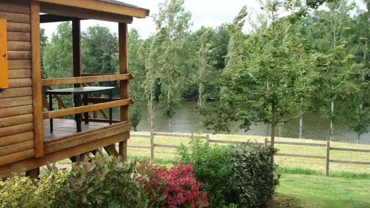 Naucelle Ski Chalet | Lake Bonnefon campsite * - Chalet PREMIUM with lake view 34 m2 (2 bedrooms) 5 people