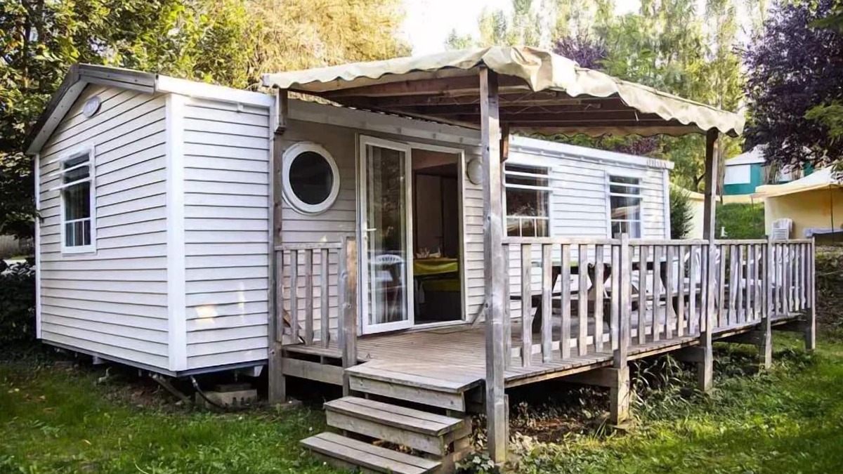 Naucelle House | Lake Bonnefon campsite * - Mobilhome COMFORT 30 m2 (3 bedrooms) 8 persons