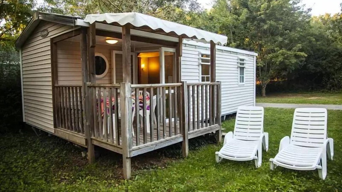 Naucelle House | Lake Bonnefon campsite * - Mobil-Home SPACE 2 bedrooms 4 people