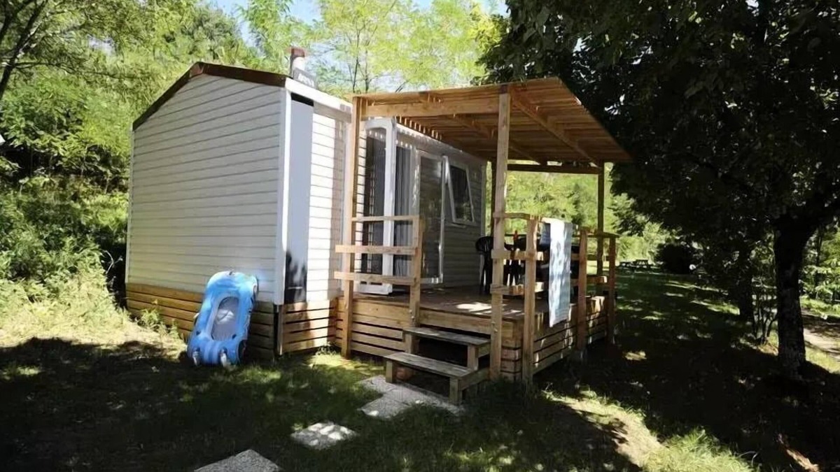 Marciac House | Lake Camping * - Mobil home Comfort + 18m2 (1 bedroom) 2 people