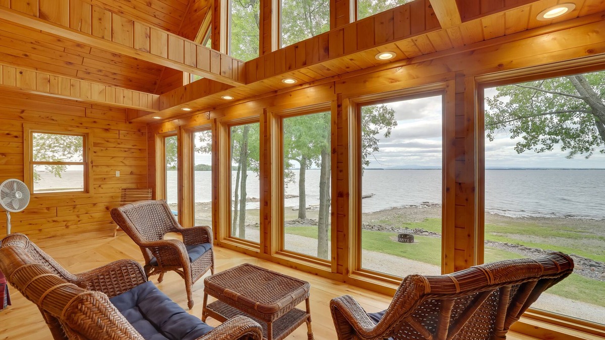 St. Albans Cabin | Lake Champlain Vacation Rental with Boat Dock!
