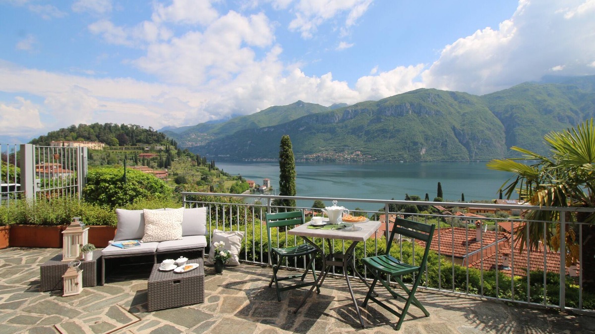 Bellagio Apartment | Lake cottage Bellagio, a beautiful dehors with wonderful view on the lake