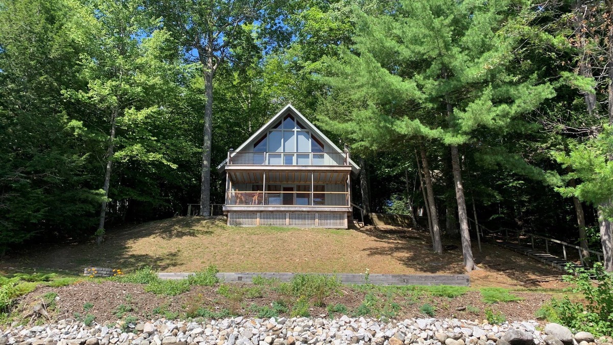 Belgrade Ski Chalet | Lake Front Chalet on Great Pond