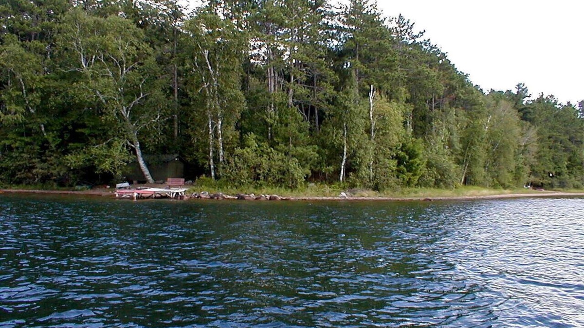Land O Lakes Cottage | Lake Front Cottage On Beautiful Big Portage Lake With Private Beach And Dock.