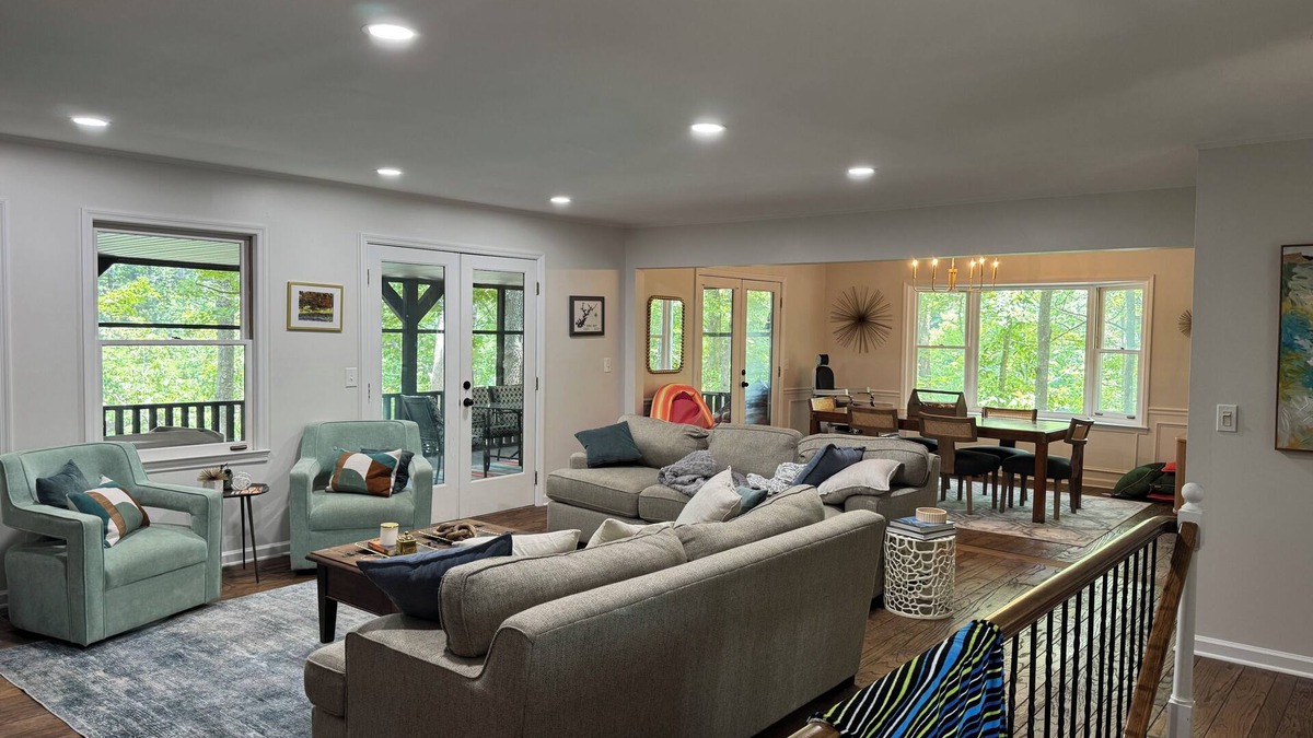 Flowery Branch House | Lake front home for the whole family sleeps12