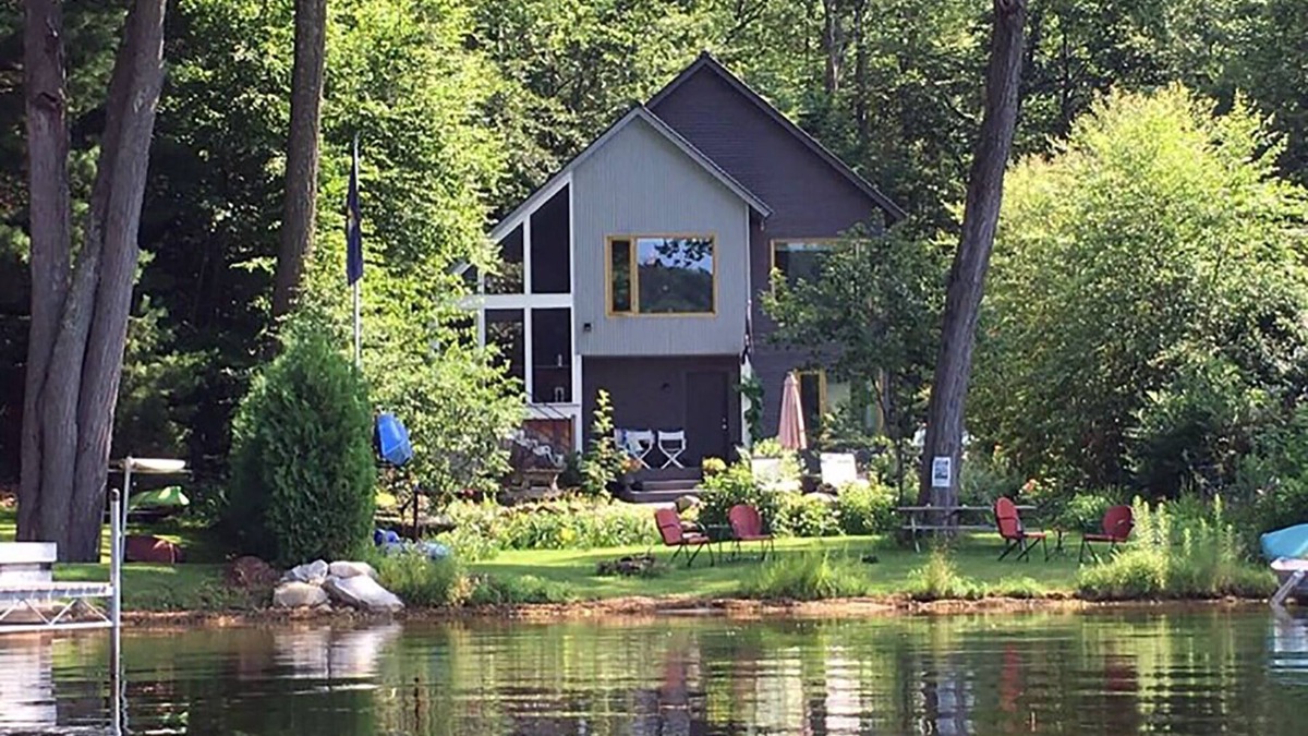 Forest Dale House | Lake Front Home with Stunning Views