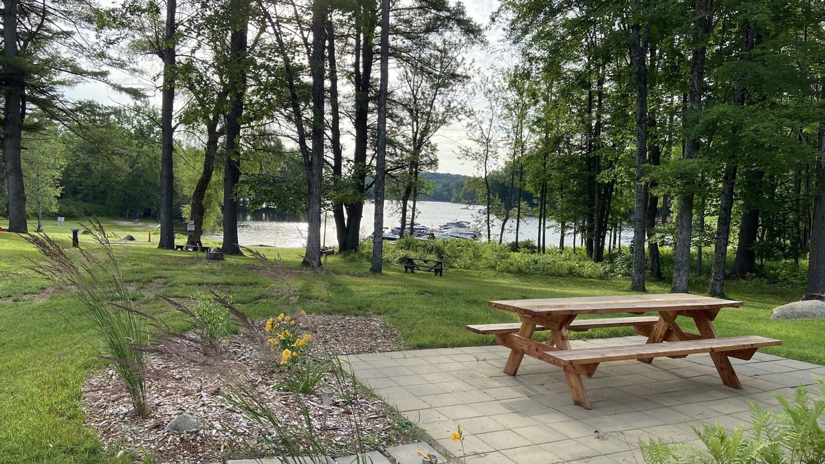 Gloversville Cabin | Lake front two bedroom cabin at Griffis Road Marina
