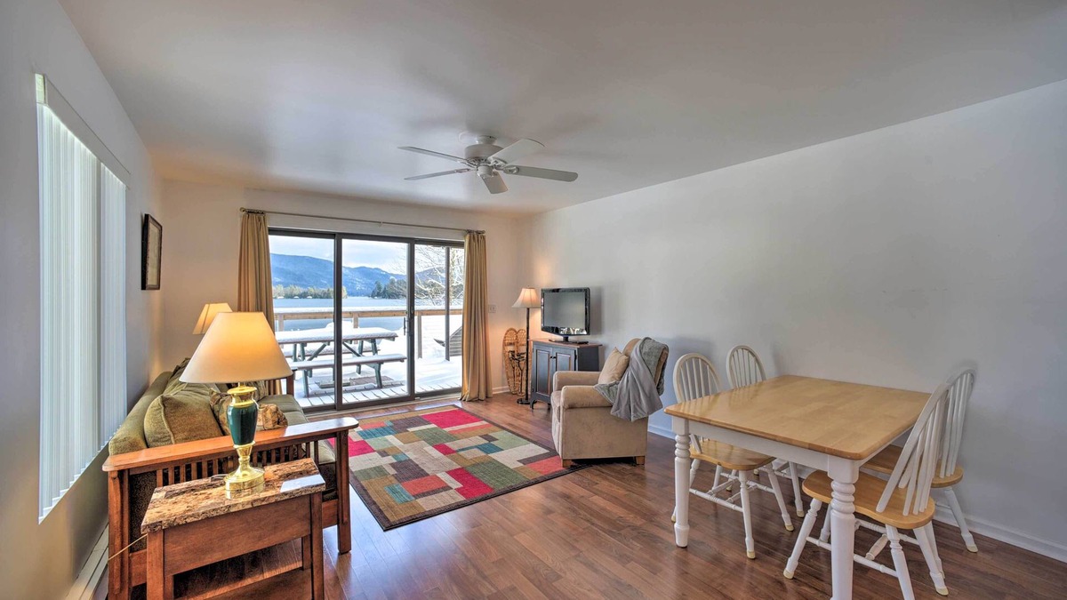 Bolton Landing Apartment | Lake George Getaway w/Mountain + Water Views