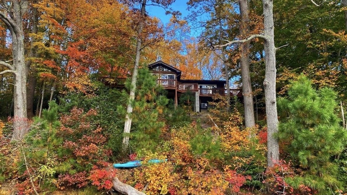 Chesapeake Ranch Estates-Drum Point House | Lake-house with a magnificent view