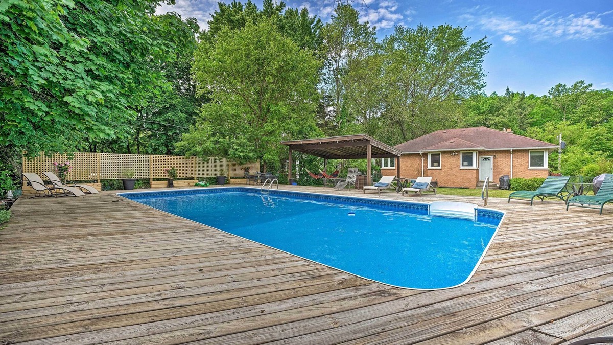 Michiana House | Lake Michigan Hideaway: Pool, Steps to Beach!