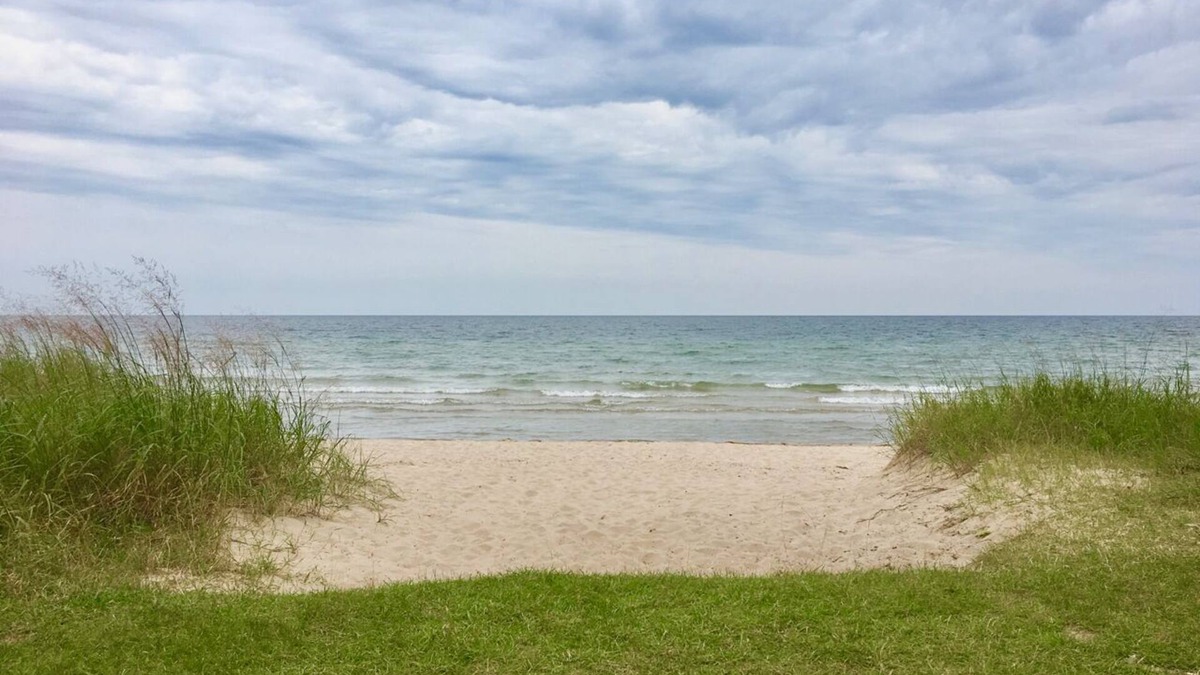Jacksonport Condo | Lake Michigan Sand Beachfront Condo, Spectacular Lake and Sunrise Views