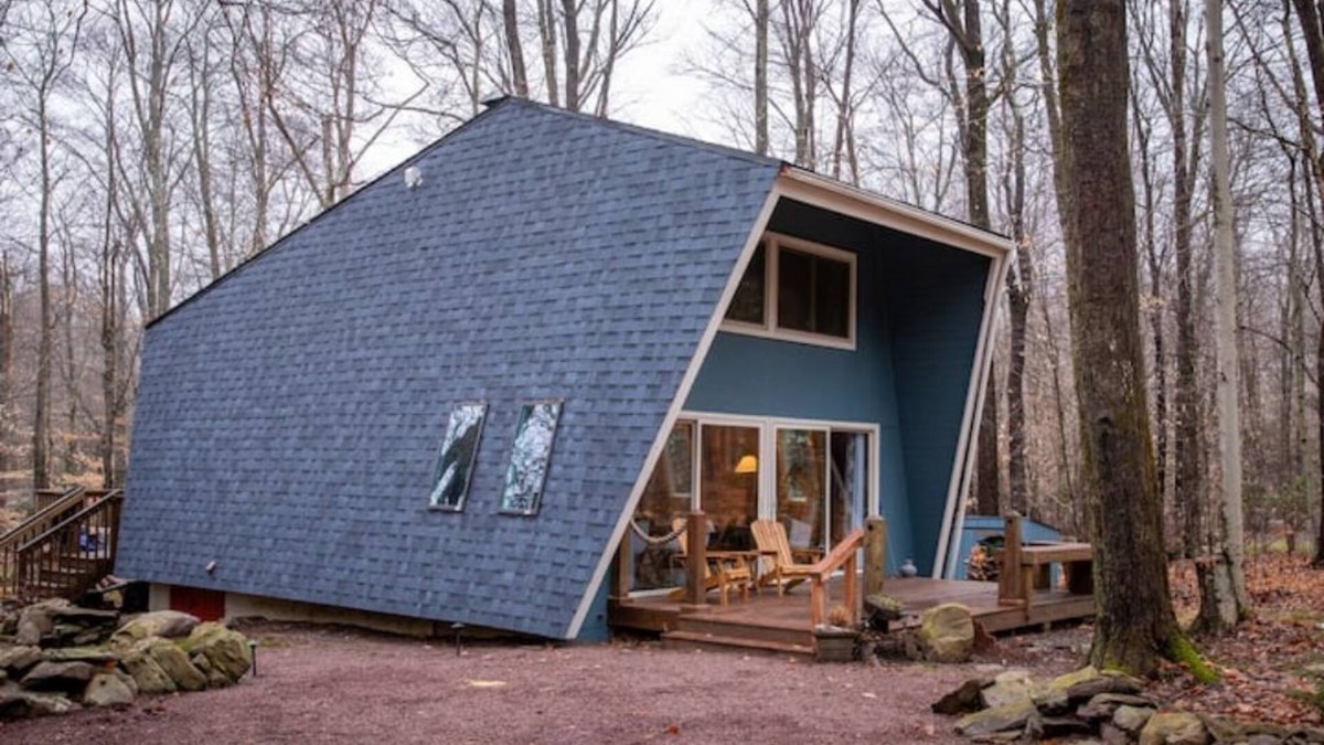 Pocono Pines Cabin | Lake Naomi A-Frame Cabin, Pet Friendly,