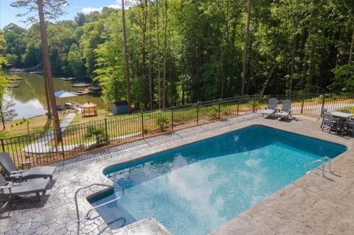 Catawba House | Lake Norman Home Lake Access with Heated Pool & Hot Tub