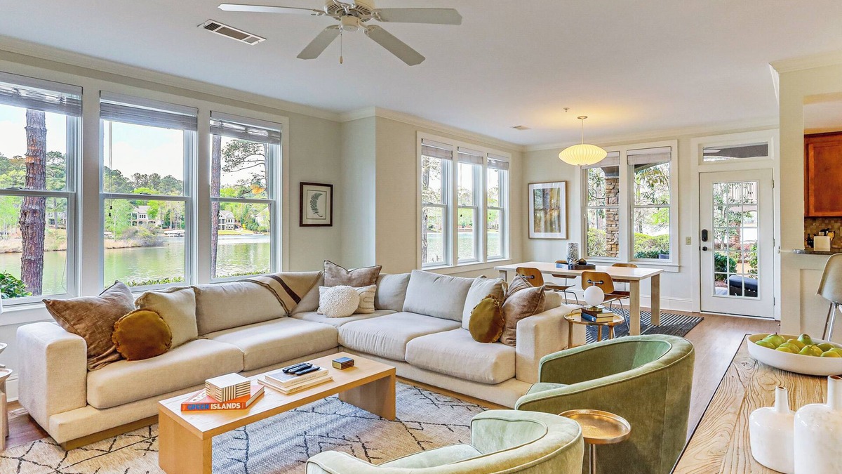 Lake Oconee Condo | Lake Oconee Condo w/Boat Ramp & Trail Access!