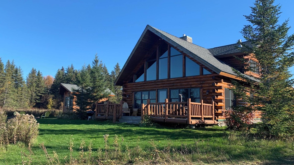 Bayfield County House | Lake Superior Log Home, Northern Wisconsin