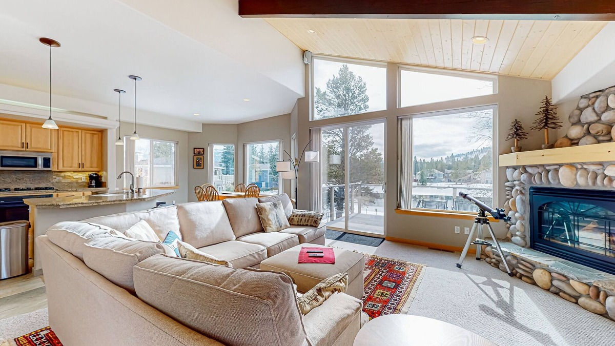 Tahoe Keys House | Lake Tahoe Hideaway with rooftop hot tub, fireplace, scenic balcony, & smart TVs