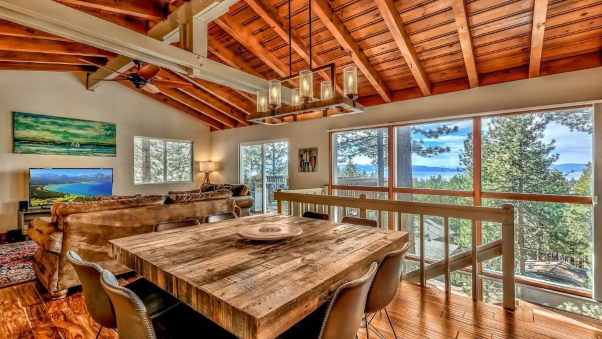 Zephyr Cove House | Lake Tahoe Tree House with Panoramic Views of Lake Tahoe