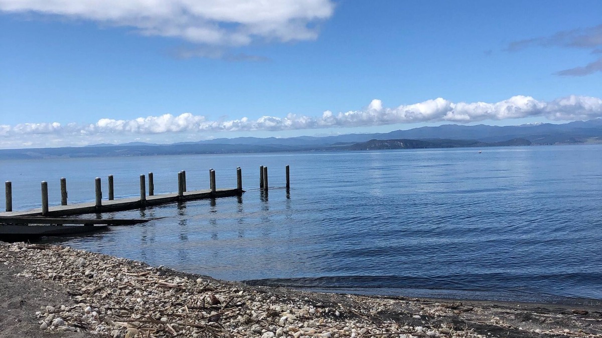 Whareroa Village House | Lake Taupo- Whareroa Village, sit on the deck enjoy the view.