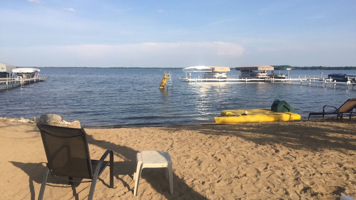 Ottertail Cabin | Lake View! 50 ft from Beautiful Rush Lake