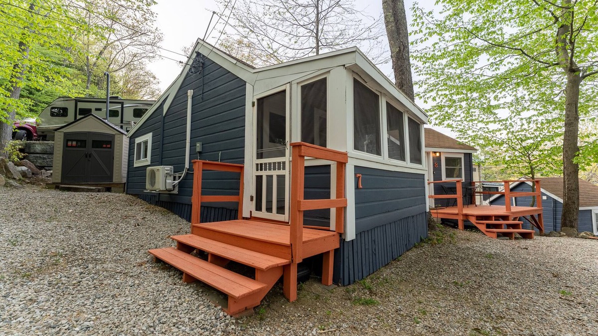 Alton Bay Cabin | Lake View Cabin in Alton Bay Now featuring Lake Access, AC/TV/WiFi