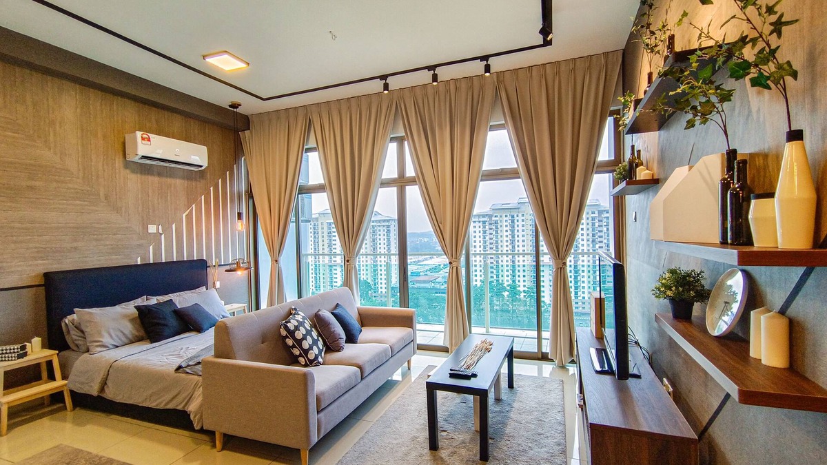 Taman Mount Austin Apartment | 【Lake View】Mount Austin IKEA Toppen 5 mins - C113A