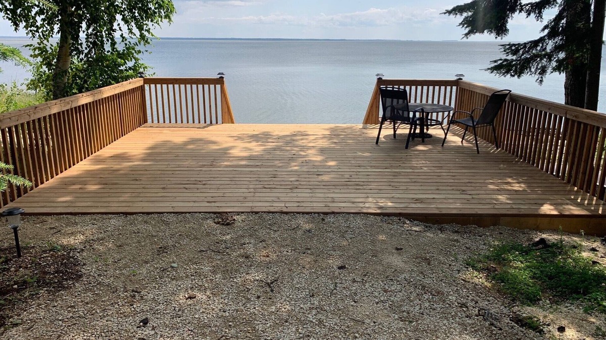 Hecla-Grindstone Provincial Park Cottage | Lakefront 3 bedroom A frame 4 season cottage in Grindstone Provincial Park