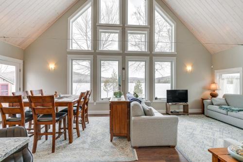 Bucksport House | Lakefront Bucksport Home with Fire Pit and Gas Grill!