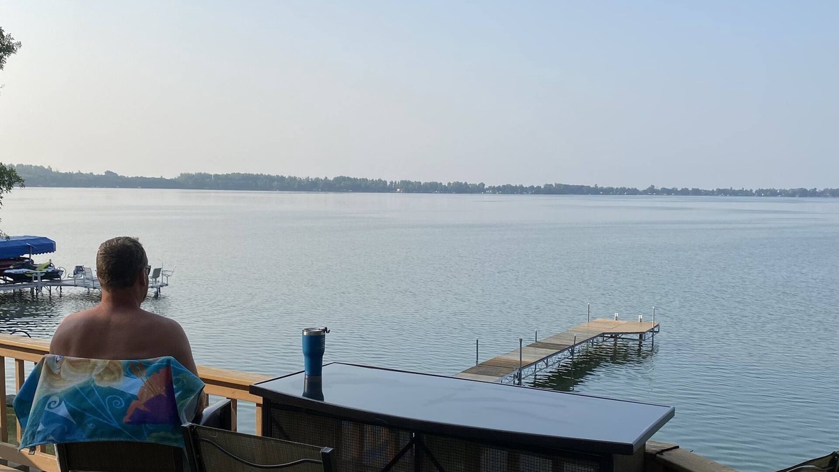 Lake City Cabin | Lakefront cabin with great FISHING & FUN all year on Clear Lake in NE South Dak.