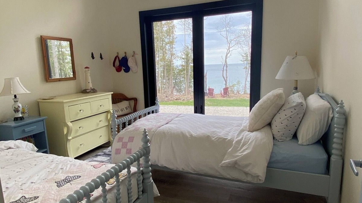 Georgian Bluffs Cottage | Lakefront Contemporary Cottage designed for relaxation and family fun alike!