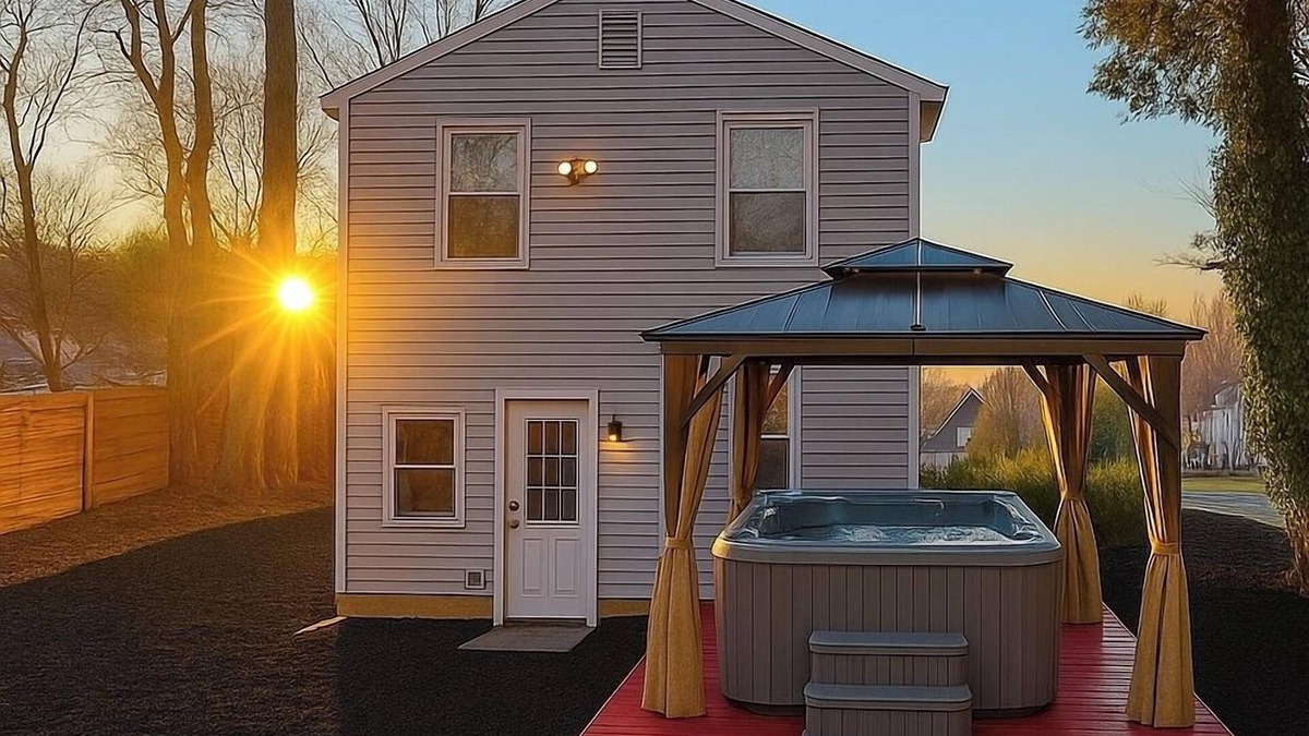 Plymouth House | Lakefront Cottage in Connecticut - Hot Tub, Fire Pit, Game Room - Fall Escape
