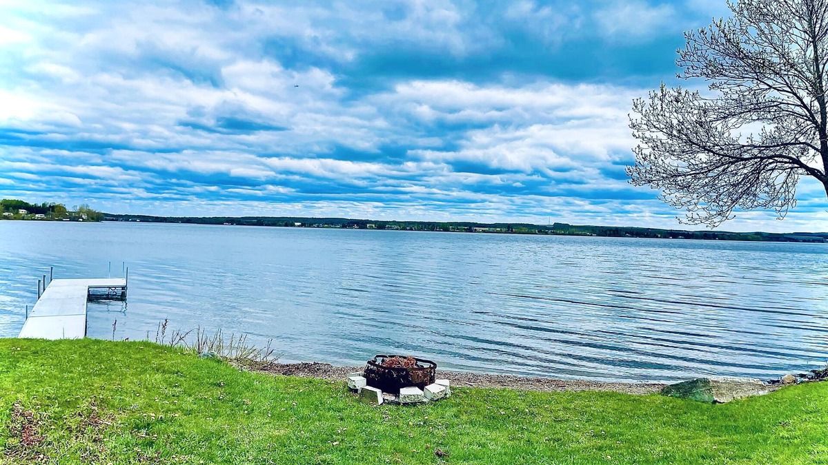 Fort Kent Mills Cottage | Lakefront Cottage on Long Lake with direct ITS access