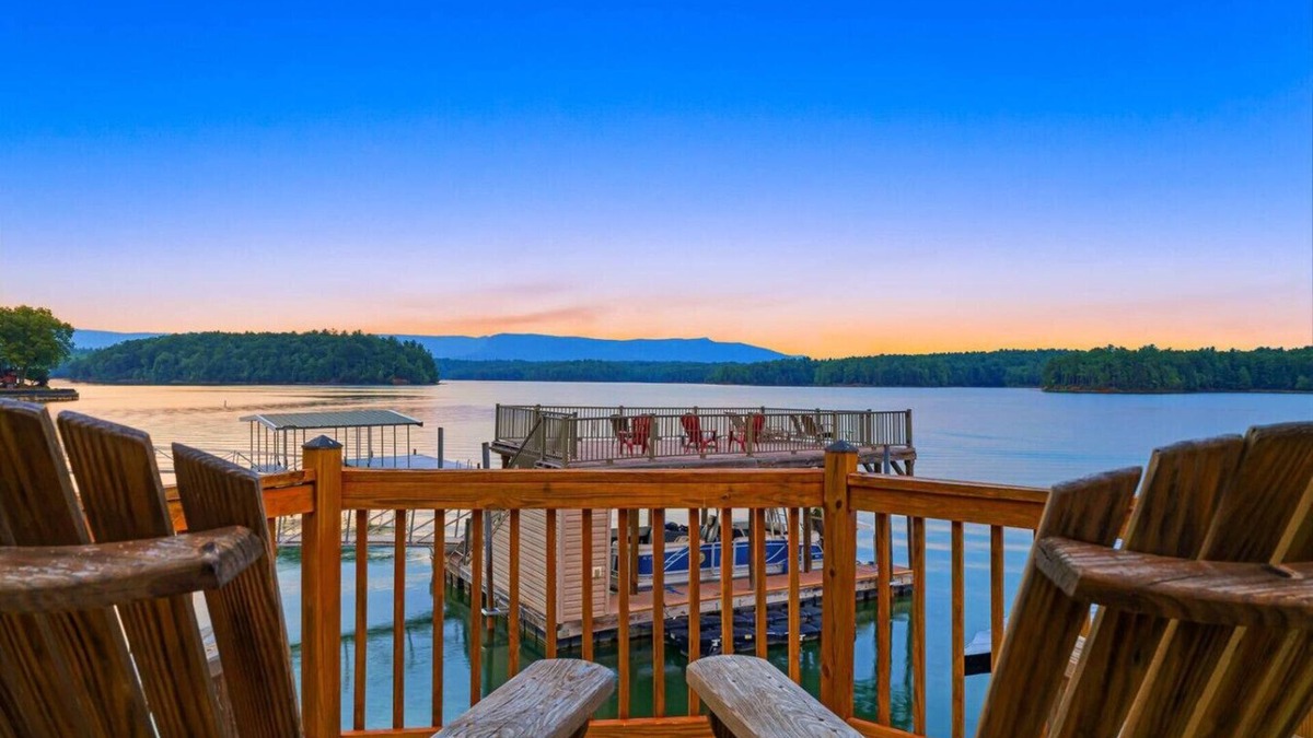 Nebo House | Lakefront Escape, Dock Access and Mountain Views!