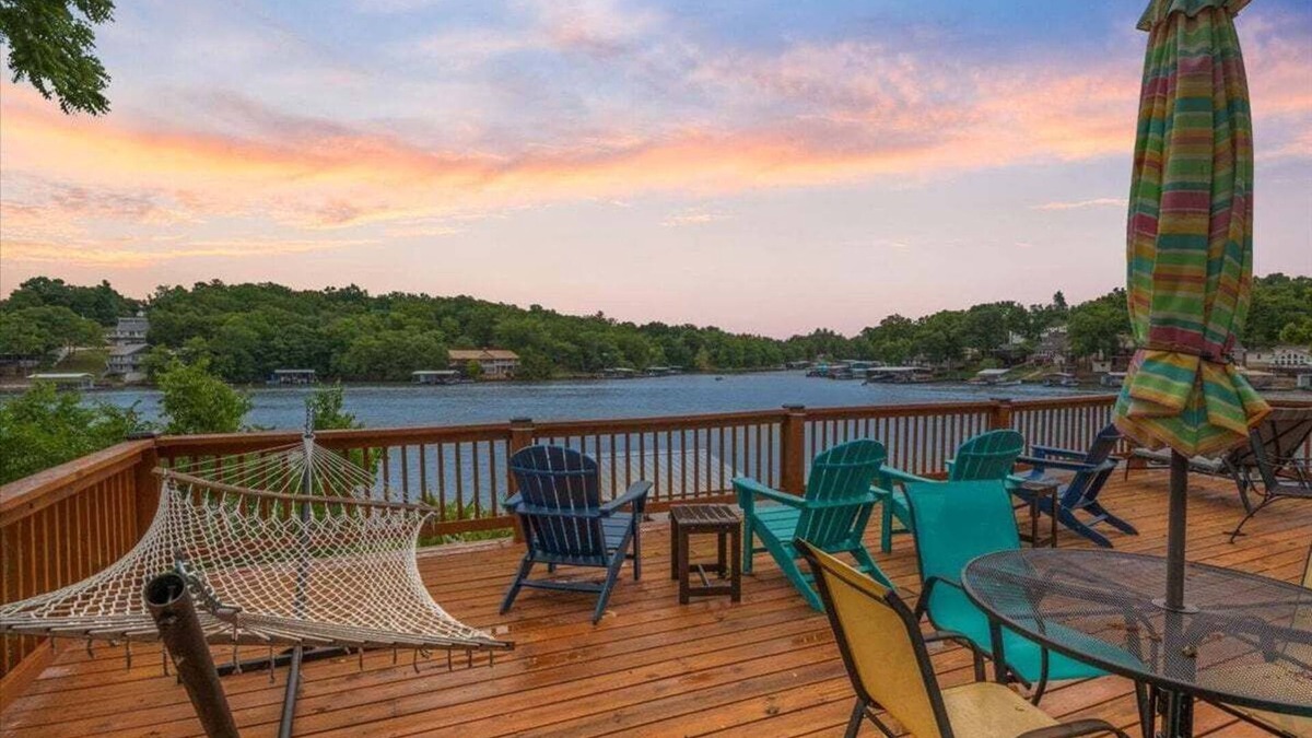 McColley House | Lakefront Fishing Retreat w/Dock, Hot Tub & Deck Views