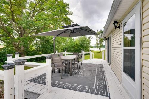 Frontier House | Lakefront Getaway with Dock and Yard in Reading!