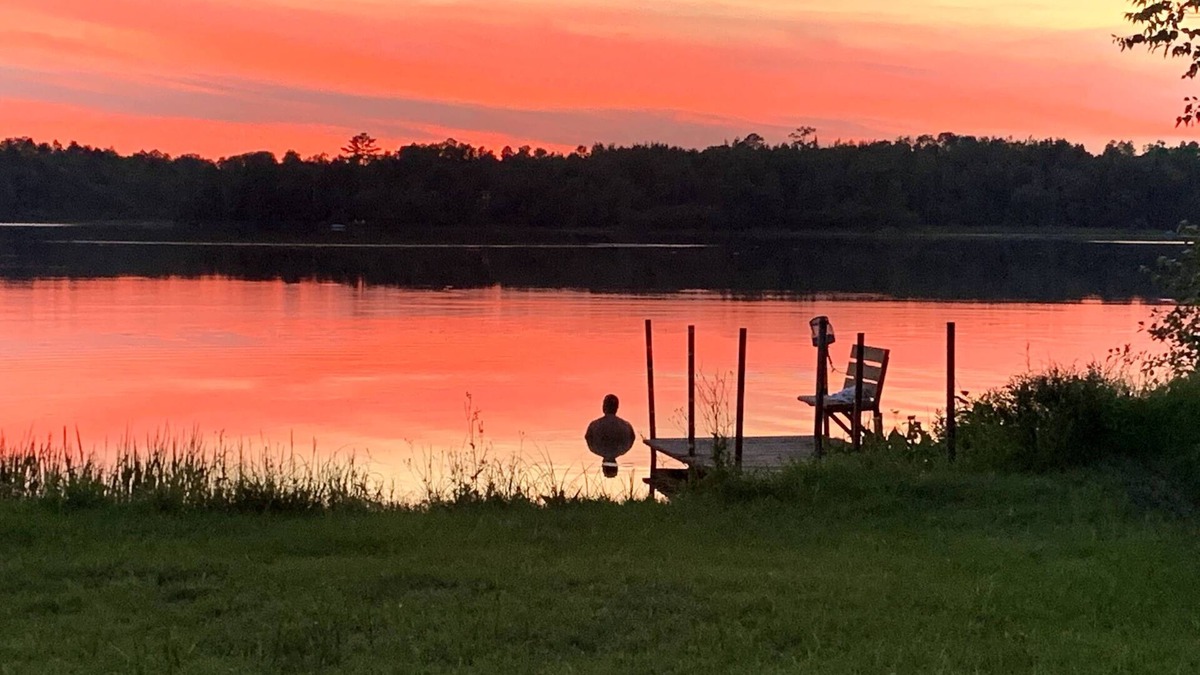Eveleth Cabin | Lakefront getaway with sauna! Bring your RV —Campsite only! Private- Quiet Lake!