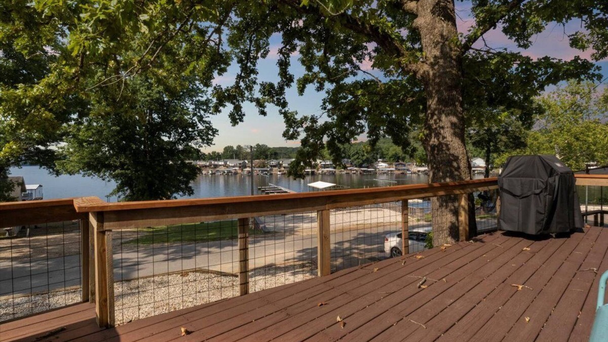 Gravois Mills House | Lakefront Home in a Quiet Cove, Private Dock, Outdoor Dining & Fishing