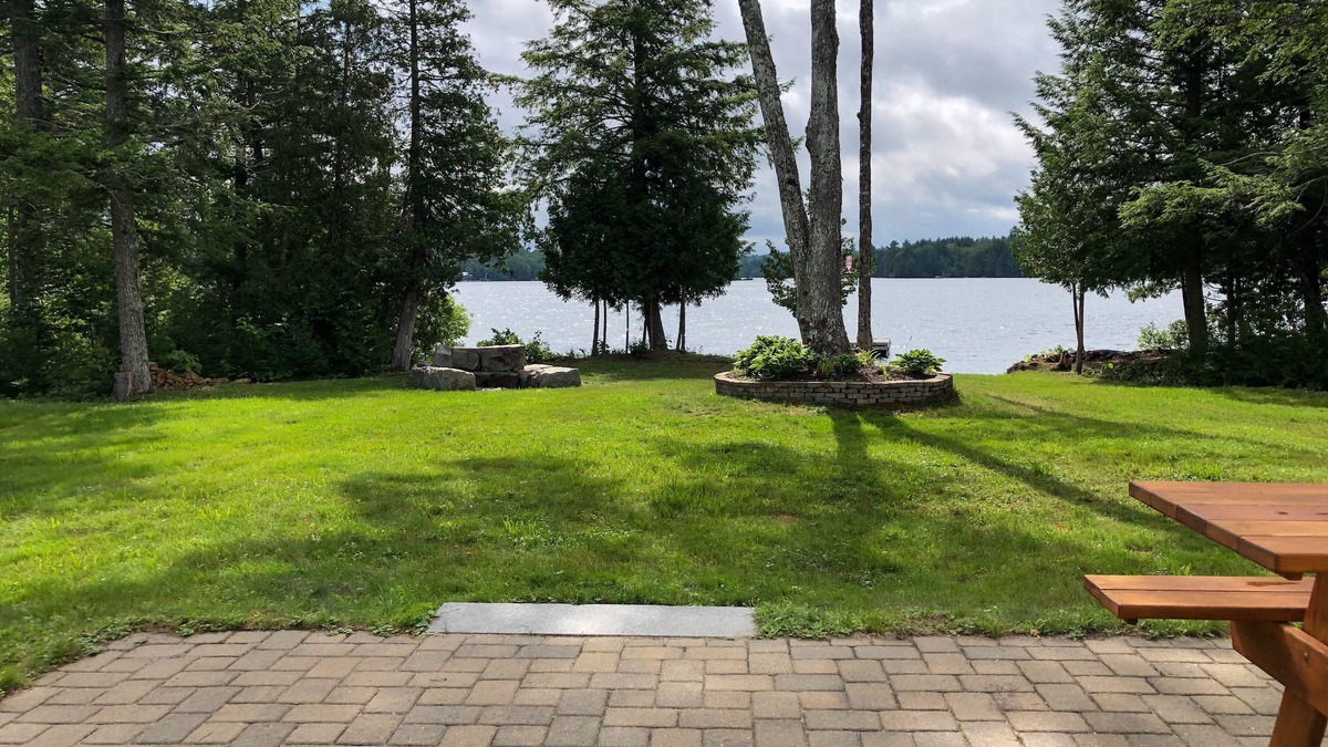 North New Portland House | Lakefront home on a beautiful pond. Quiet, relaxing, comfortable home.
