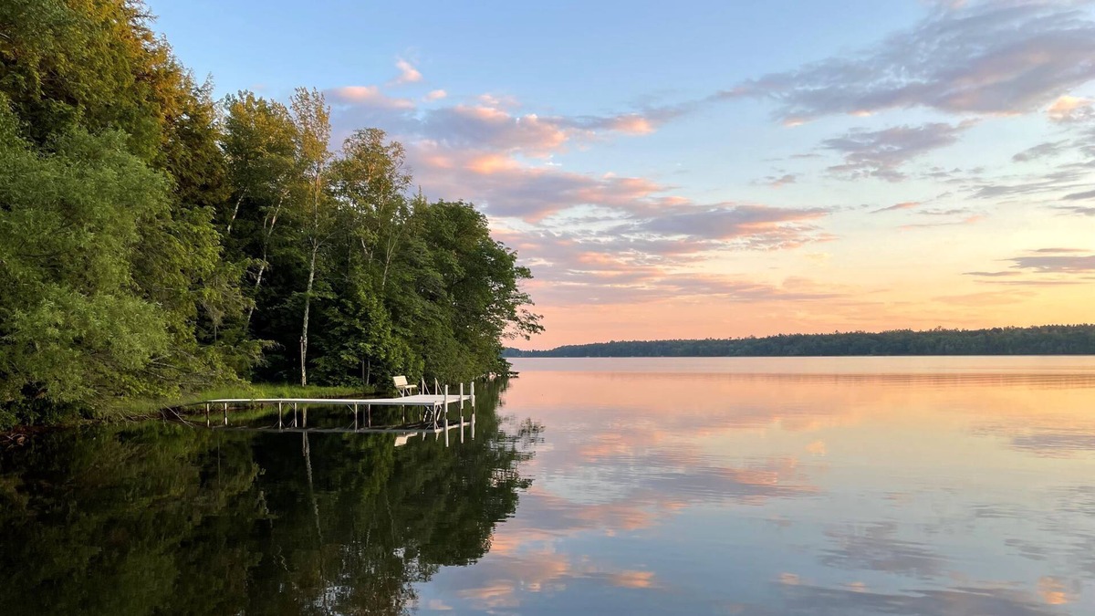 Lac du Flambeau House | Lakefront Home On Fence Lake